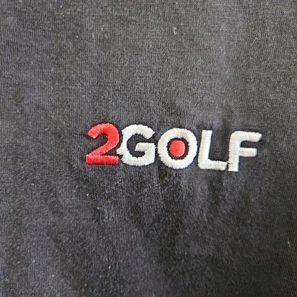 Ping Collection Men's Med Black 2Golf Shirt Long Sleeve shirt UV protection - Picture 2 of 10